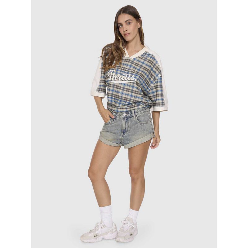 Thrills Remi Rolled Low Rise Baggy Short image number 3